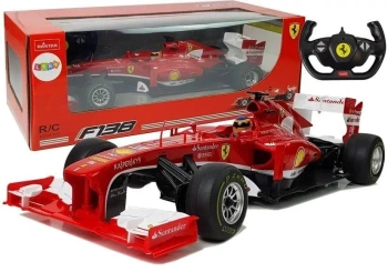 Auto Formuła1 Ferrari F138 1:12 2.4G czerwone - Leantoys