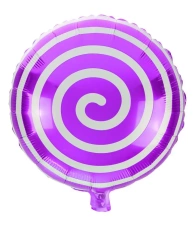 Balon foliowy lizak fioletowy - Arpex