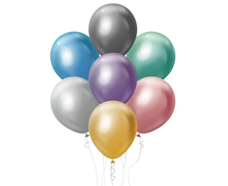 Balony Mirror Assorted 50szt - Godan