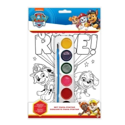 Zestaw do kolorowania farbami Psi Patrol PW19755 - Kids Euroswan