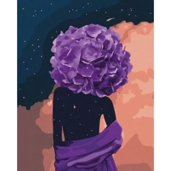 Malowanie po numerach - Fioletowy urok 40x50cm - Twoje Hobby