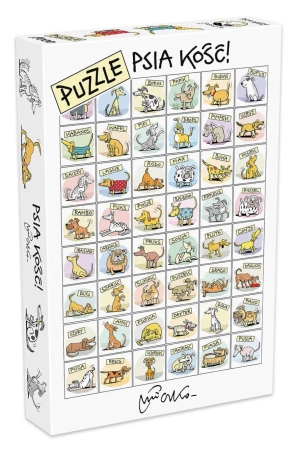 Puzzle 1000 Psia kość! - MDR