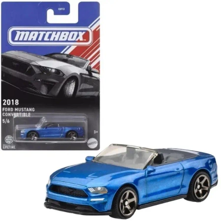 Matchbox Samochód 2018 Ford Mustang Convertible - Mattel