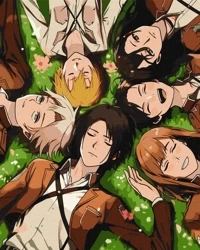 Malowanie po numerach - Wypoczynek na świeżym... - Ideyka