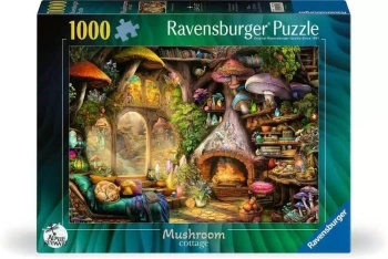 Puzzle 1000 Chatka grzybów - Ravensburger