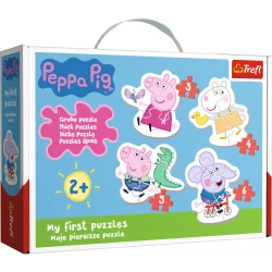 Puzzle baby classic Urocza Świnka Peppa 36086 - Trefl PAP