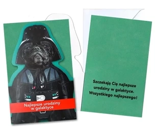 Karnet Urodziny Star Wars - Kukartka