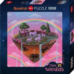 Puzzle 1000 elementów. Malutkie światy. Jednorożce