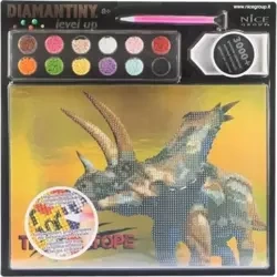 Mozaika diamentowa Level Up - Triceratops - Nice Group