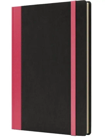 Notatnik A5 Pro M+ kratka czarny/różowy - Like U