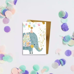 Karnet mini B8 Słonik - Henry