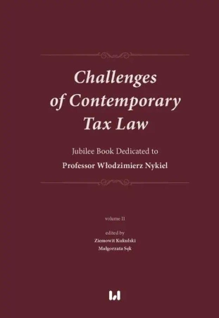 Challenges of Contemporary Tax Law - praca zbiorowa