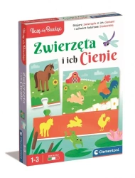 Uczę się bawiąc. Zwierzęta i ich cienie - Clementoni