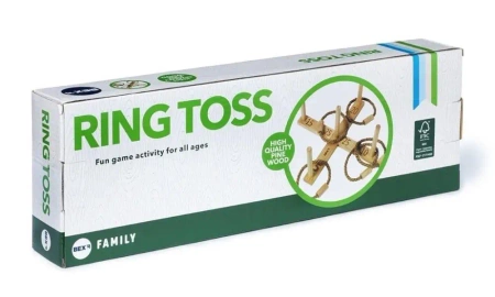 Gra plenerowa Ring toss family Drewno - Tactic