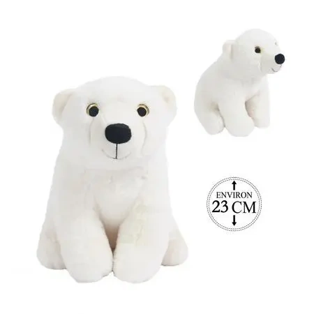 Pluszowy Bozami Niedźwiedź polarny 23cm - Ciuciubabka
