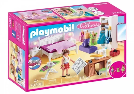 Playmobil Sypialnia z kącikiem do szycia 70208
