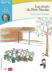 Petit Nicolas: Les recres du petit Nicolas CD - Rene Goscinny, Jean-Jacques Sempe