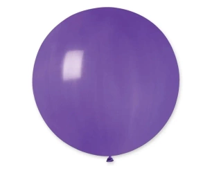 Balony pastelowe Purple 48cm 25szt - Godan