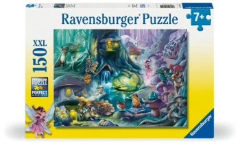 Puzzle dla dzieci 2D: Magiczny Las 150el - Ravensburger