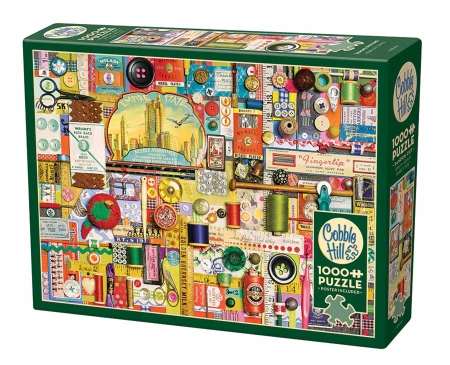 Cobble Hill Puzzle 1000 el. Akcesoria do szycia