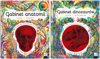 Pakiet Gabinet anatomii, owadów i dinozaurów - Kate Davies