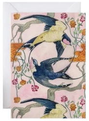 Karnet R002 B6 + koperta Jaskółki - DM Collection