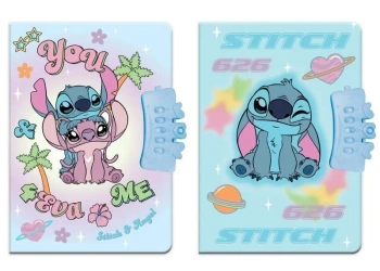 Pamiętnik na szyfr A5/80K Stitch mix - Beniamin