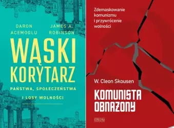 Wąski korytarz + Komunista obnażony PAKIET 2 - Daron Acemoglu, James A. Robinson