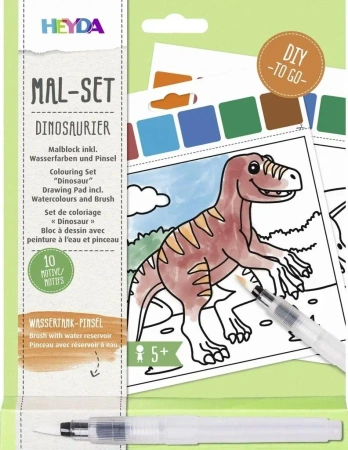 Malowanka wodna - Dinozaury - Heyda