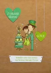 Kartka okolicznościowa eko Ślub TS48 - Trend