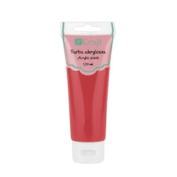 Farba akrylowa ciemnoczerwona 120ml - Dalprint