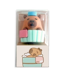 Gumka do mazania 3D Kapibara kąpiel - Dalprint dpCraft