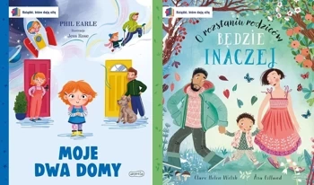 Będzie inaczej O rozstaniu rodziców +Moje dwa domy Książki, które dają siłę - Clare Helen Welsh