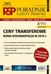 eBook Ceny transferowe - dokumentacja w 2019 r. - Mariusz Makowski