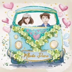 Karnet KW ślub ogórek - Henry