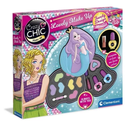Crazy Chic. Lovely make up Syrenka - Clementoni