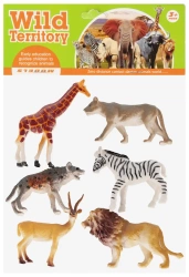 ZwierzĘta Dzikie Figurki 6 szt. Mega Creative 570094