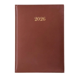 Terminarz 2026 tygodniowy A4 Divas brązowy - Artsezon
