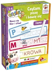 Carotina - Czytam, piszę i bawię się - Farma - Lisciani