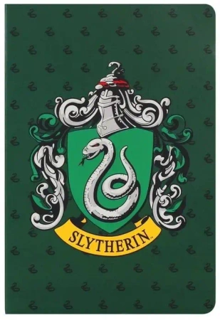 Harry Potter Notatnik A5 linia Herb Slytherinu - Half Moon Bay