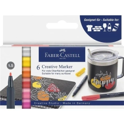 Pisak kreatywny summer breeze 6szt - Faber Castell