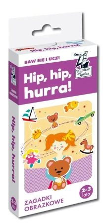 Kapitan Nauka Hip, hip, hurra! Zagadki obrazkowe - Magdalena Trepczyńska