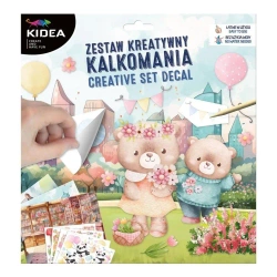 Zestaw kreatywny Kalkomania Przyjęcie KIDEA - DERFORM