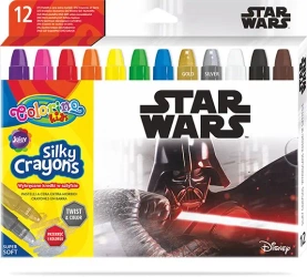 Kredki żelowe wykręcane Star Wars Colorino Kids 12 kolorów - PATIO