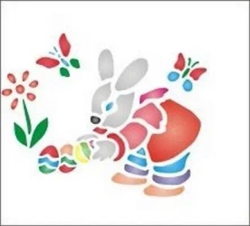 Szablon zmywalny wielkanocny 12x15cm - Galeria Hobby