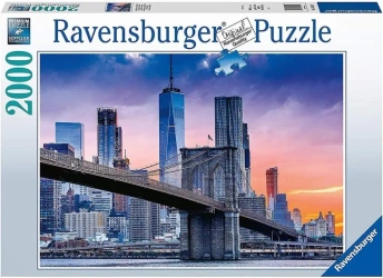 Puzzle 2000 Panorama Nowego Jorku - Ravensburger