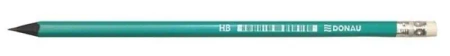 Ołówek syntetyczny z gumką HB lakierowany (12szt) - Donau