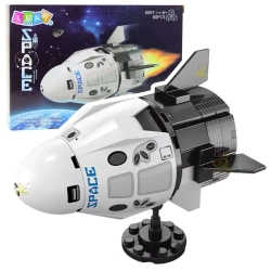 Klocki konstrukcyjne Statek kosmiczny 88el - Leantoys