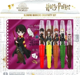 Zestaw markery Harry Potter 5szt + notes +szablon - Jiri models