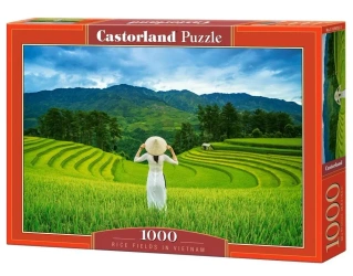 Puzzle 1000 Rice Fields in Vietnam CASTOR - Castorland